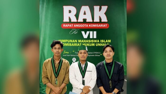 Rezky Apriliansyah Terpilih sebagai Ketua Umum Komisariat Hukum UHO