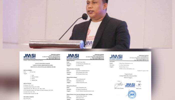 Guna Tingkatkan Efektivitas Organisasi, JMSI Sultra Reshuffle Kepengurusan