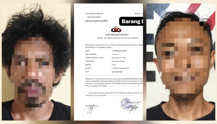 Dugaan Pemalsuan STPL Terungkap, Buser 77 Polresta Kendari Amankan Dua Tersangka