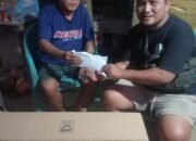 PT Erianti Mandiri Sejahtera Beri Santunan kepada Pemilik Rumah yang Ditabrak