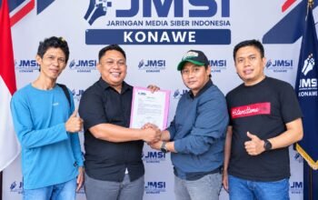 Perkuat Organisasi Pers Siber, JMSI Sultra Bentuk Pengcab Konawe