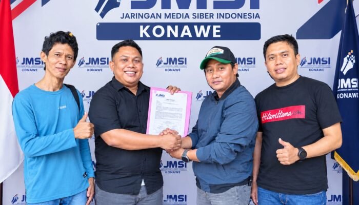 Perkuat Organisasi Pers Siber, JMSI Sultra Bentuk Pengcab Konawe
