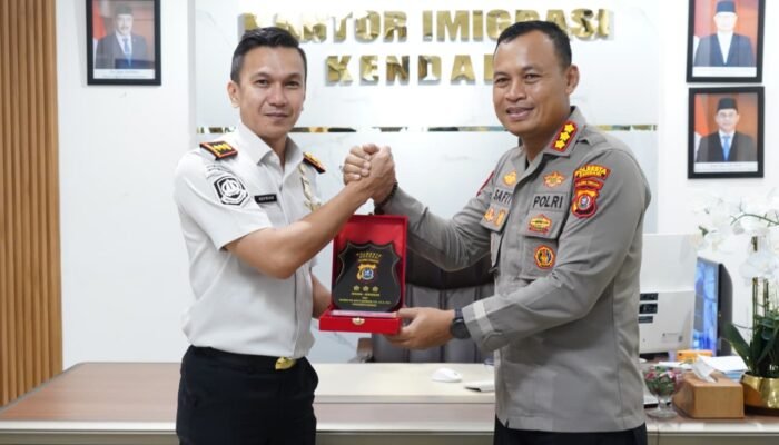 Kapolresta Kendari Temui Kepala Imigrasi, Dorong Penguatan Komunikasi Kelembagaan