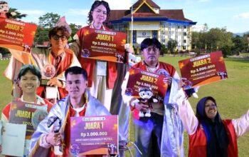 Mayoritas Diperkuat Mahasiswa UHO, Kontingen Sultra Raih Juara Umum III Peksiminas