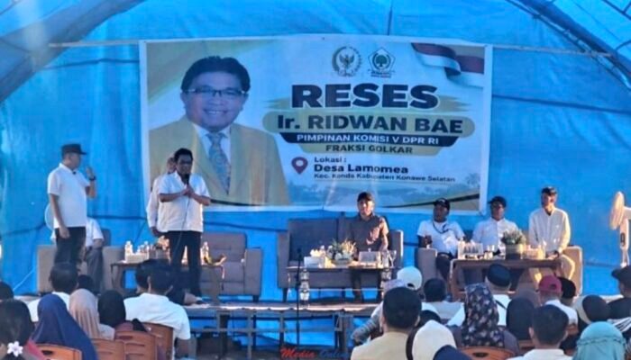 Reses Ridwan Bae di Lamomea, Warga Sampaikan Aspirasi Infrastruktur hingga Air Bersih
