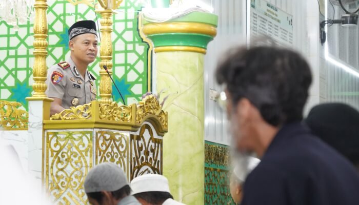 Lewat Safari Subuh, Polresta Kendari Ajak Masyarakat Aktif Jaga Keamanan